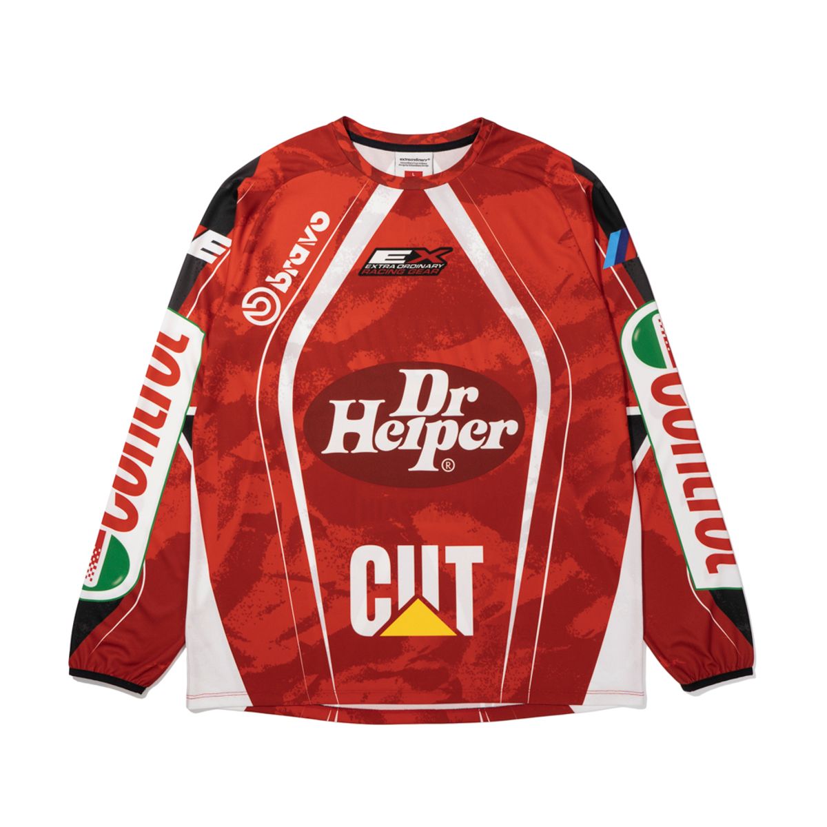 엑스트라오디너리(EXTRAORDINARY) EX RACING JERSEY  RED