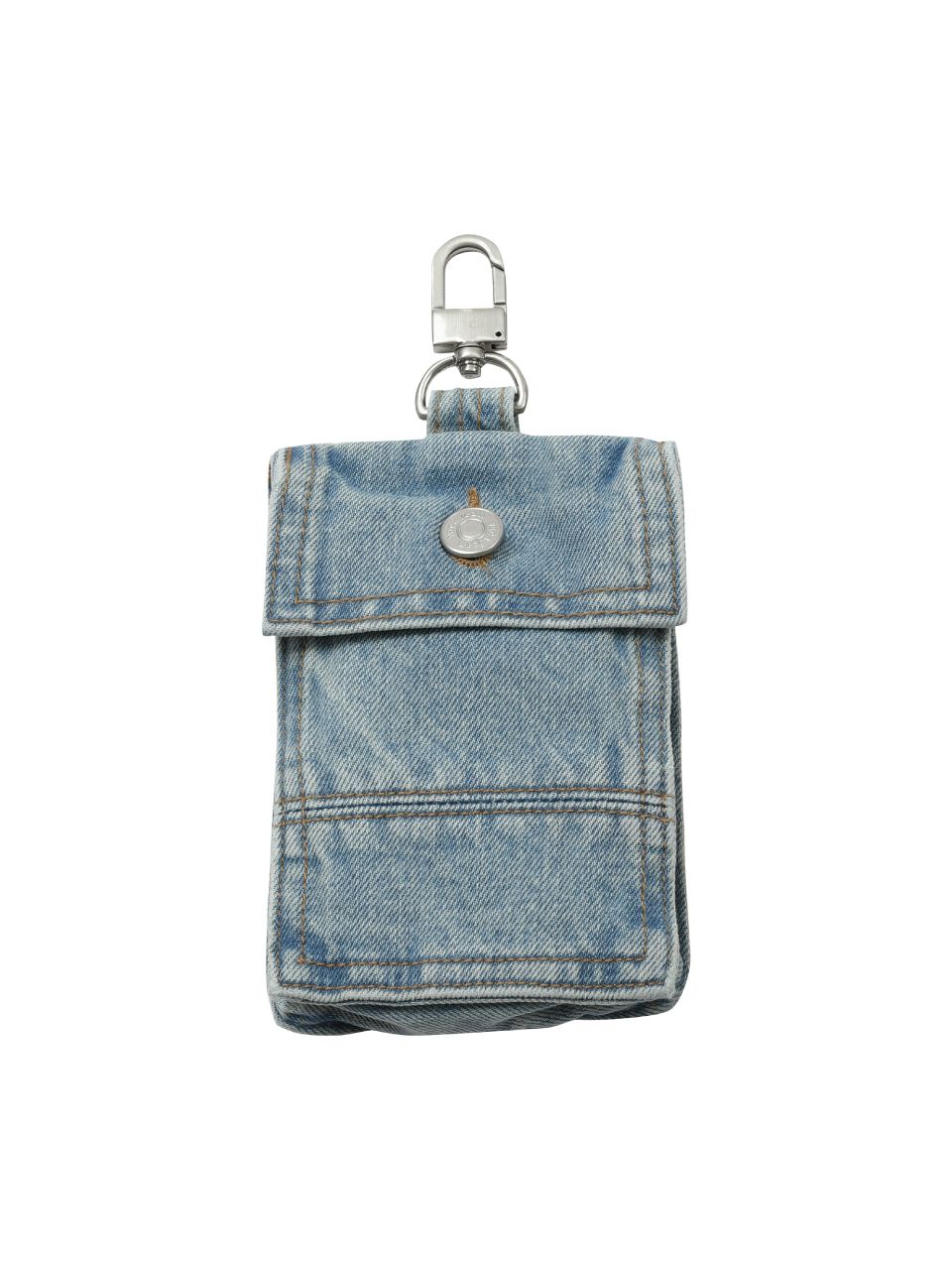 MUSINSA | VACA. Washing Denim Pocket Keyring