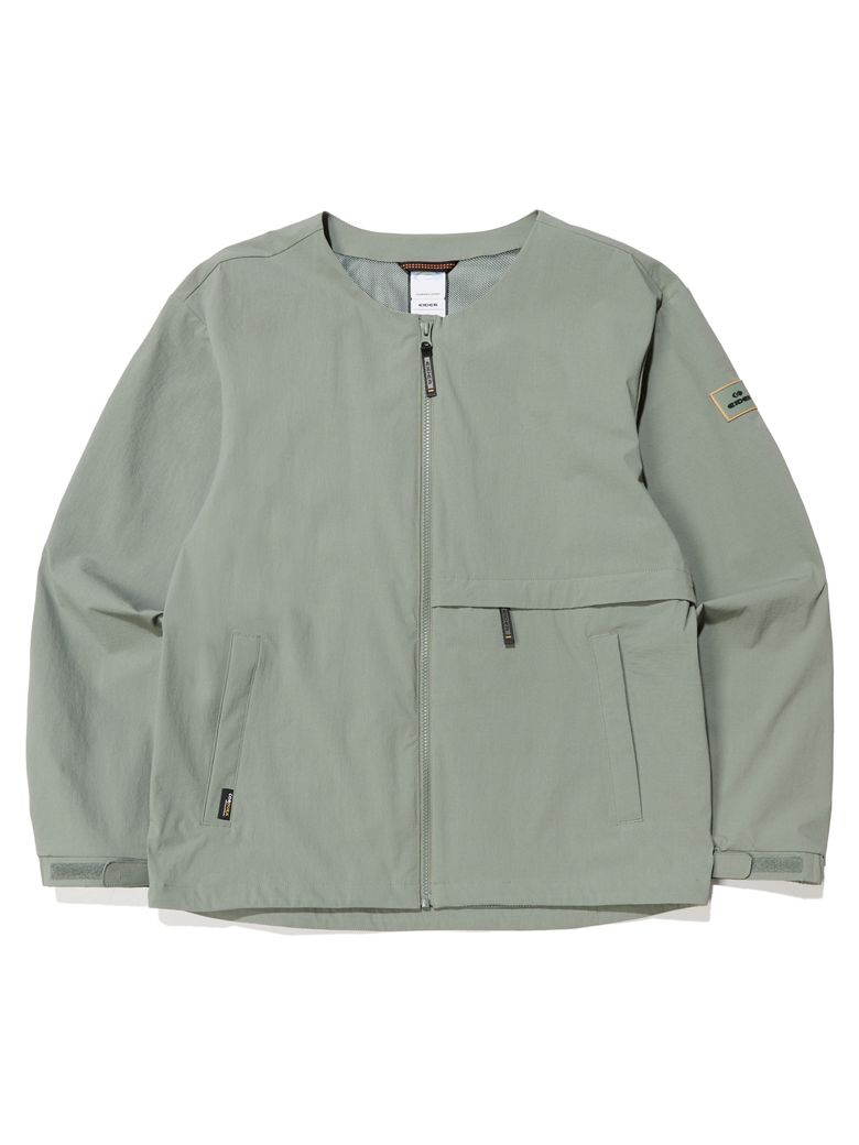 CORDURA (코듀라) α 우븐 가디건_Forest khaki