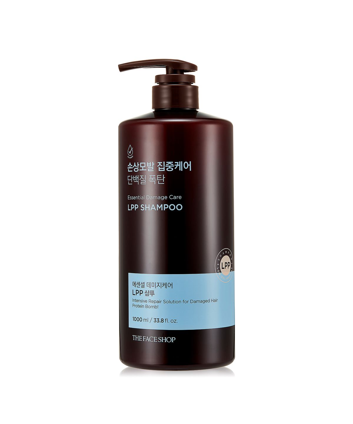 더페이스샵(THE FACE SHOP) 에센셜 데미지케어 LPP 샴푸 1L