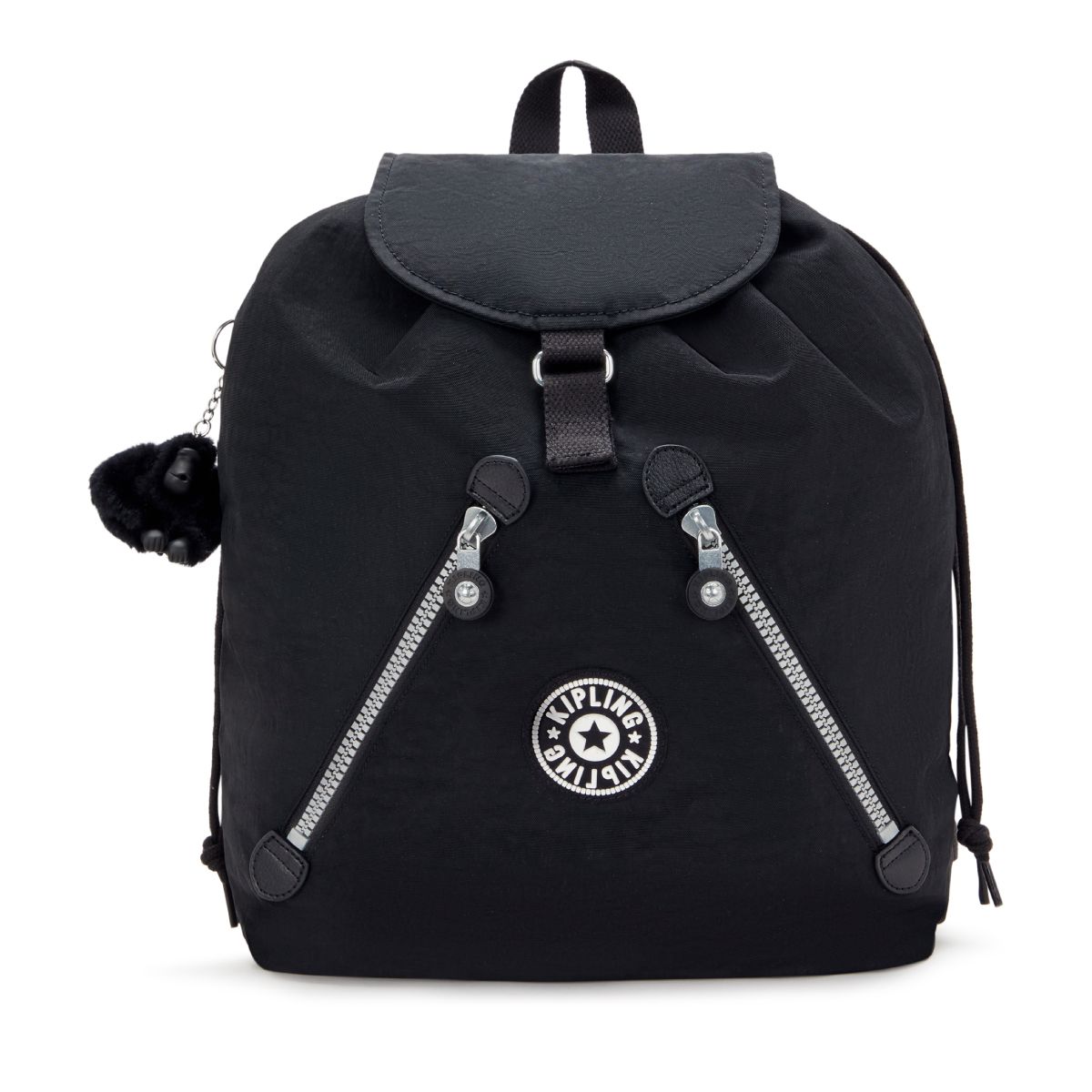 키플링(KIPLING) 나일론 백팩 뉴펀더멘탈L RAPID BLACK