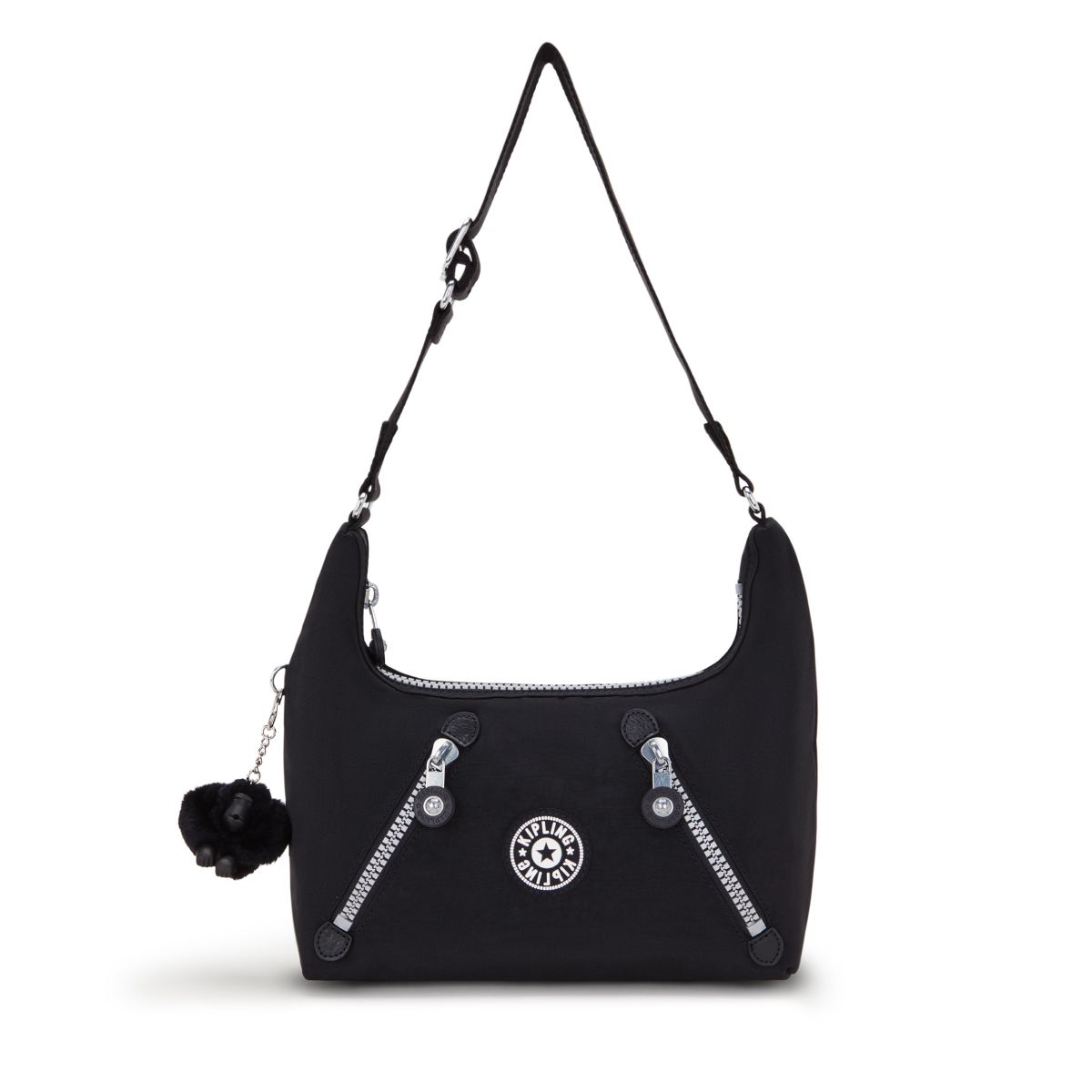 키플링(KIPLING) 호보백 니키 RAPID BLACK