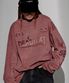 그랑프리 피그먼트 긴팔티셔츠 더스트핑크 KMLT6769