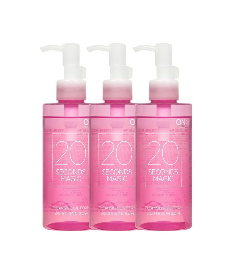20초 매직 클렌징 오일 폼 200ml 3개