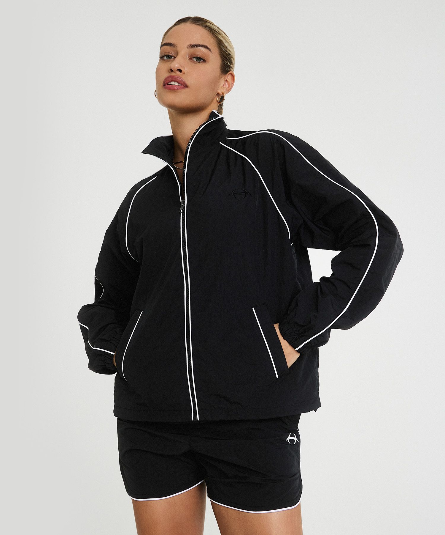 Nylon parka womens