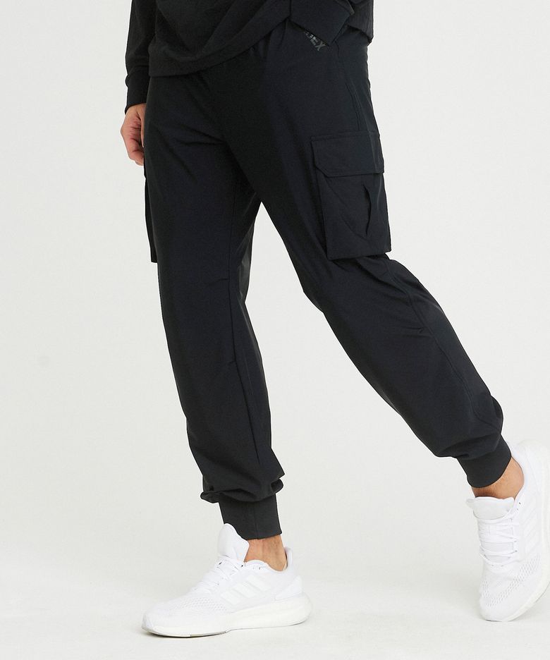 액티브 카고 조거 팬츠 (Black)