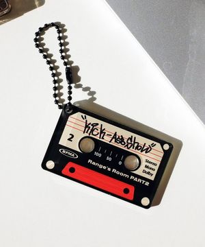 BFMA 빈티지 카세트 테이프 아크릴 키링