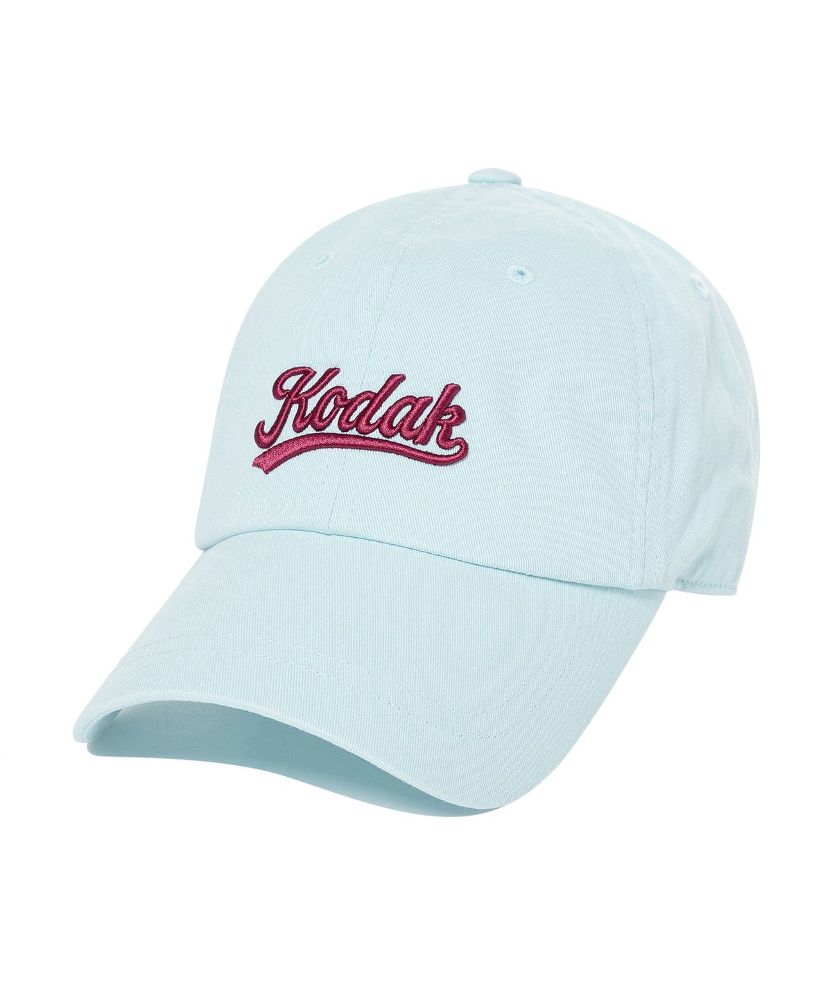 코닥(KODAK) 레터링 릴렉스핏 볼캡 S.BLUE