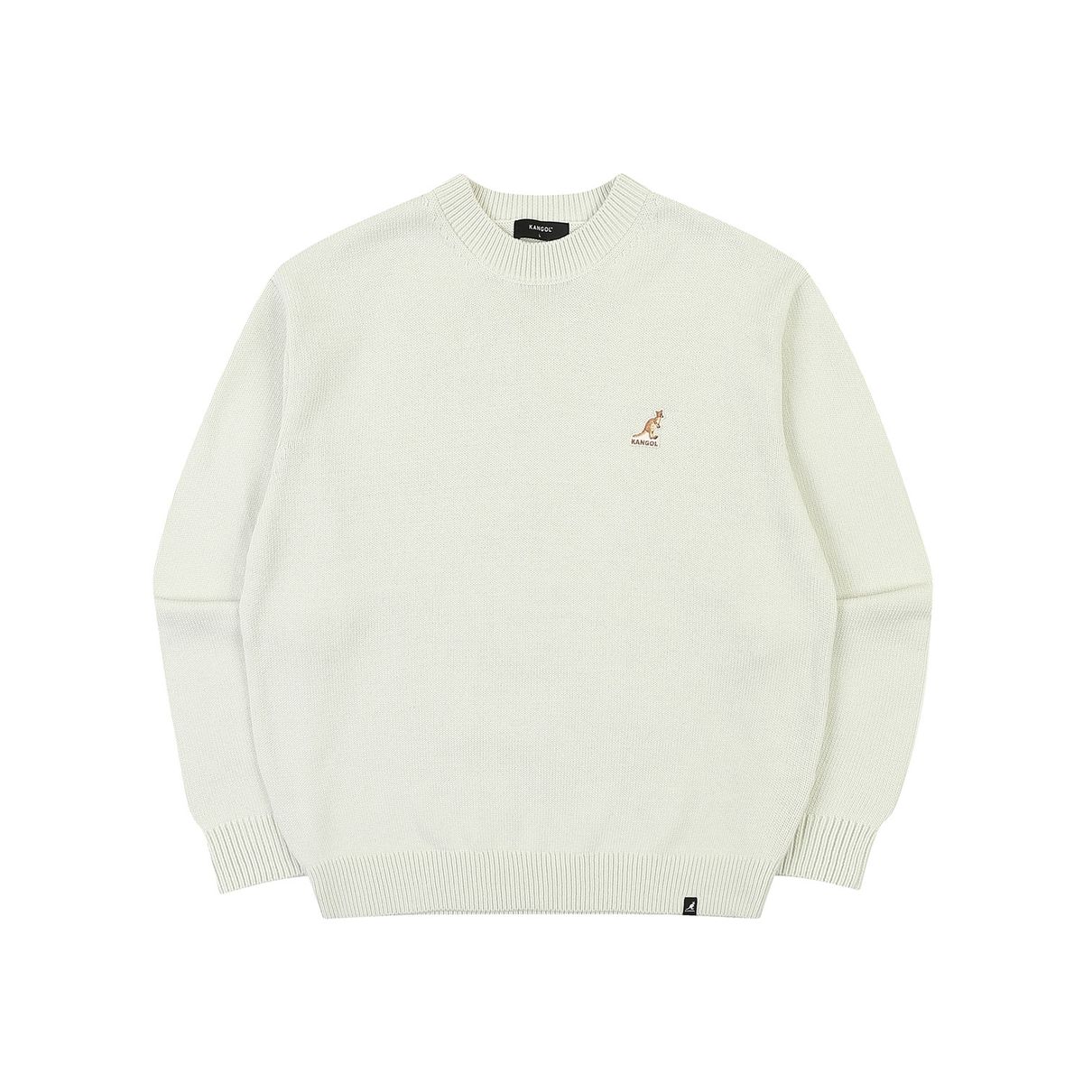 캉골(KANGOL) 로고 패치 스웨터 1878 민트