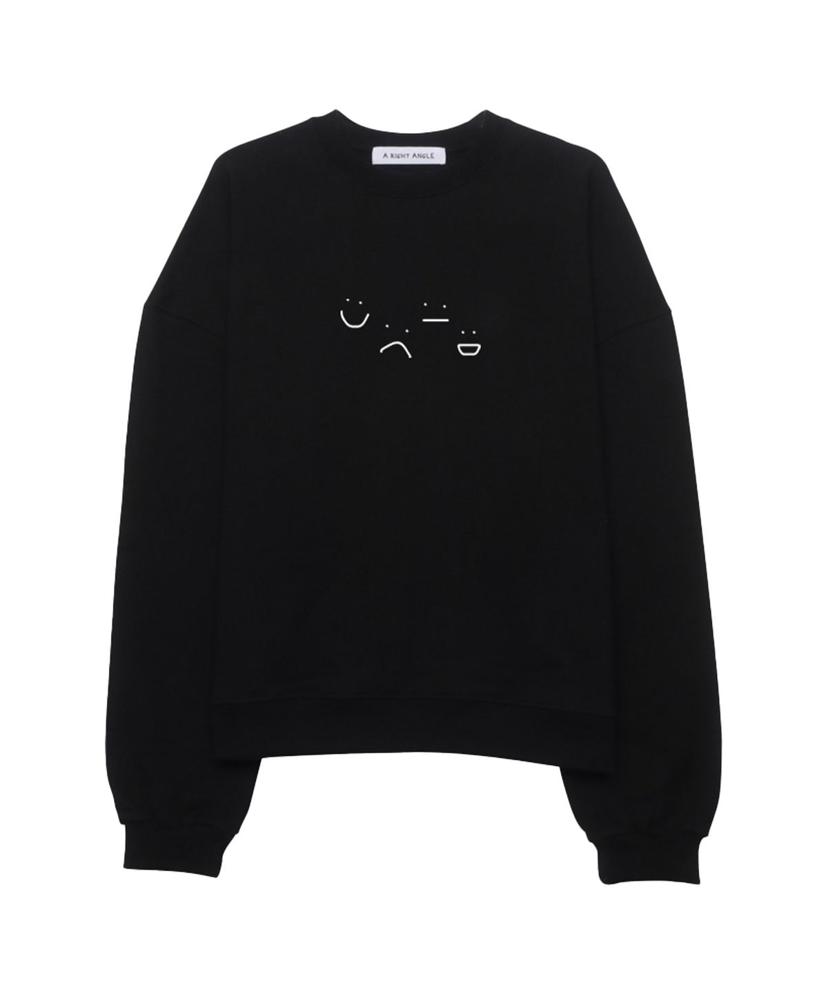 어라이트앵글(ARIGHTANGLE) Heavycotton smile sweatshirt (3 Color)