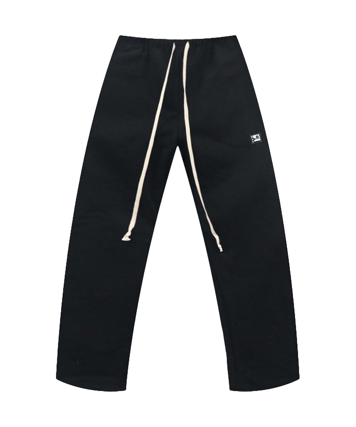 어라이트앵글(ARIGHTANGLE) 1000G Heavy cotton patch sweatpants black