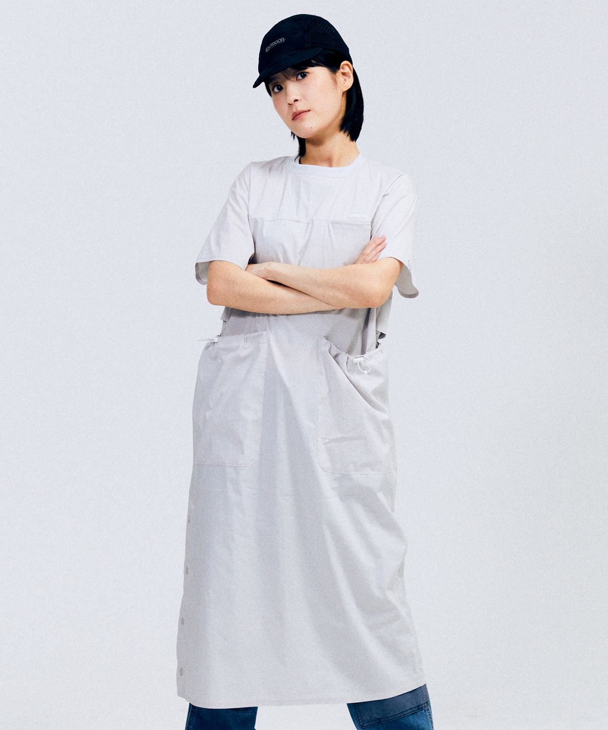 아웃도어 프로덕츠(OUTDOOR PRODUCTS) 여성 나일론 스트레치 원피스 W NYLON STRETCH ONEPIECE