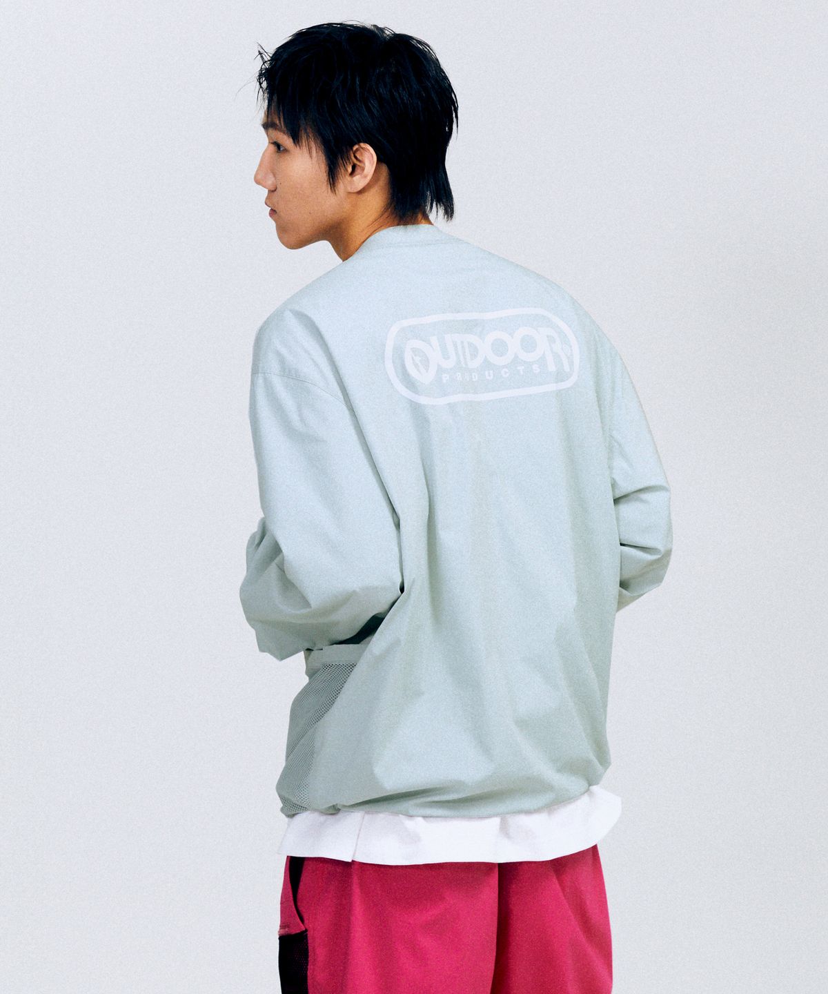 아웃도어 프로덕츠(OUTDOOR PRODUCTS) 우븐 롱슬리브 티셔츠 WOVEN LS T-SHIRTS