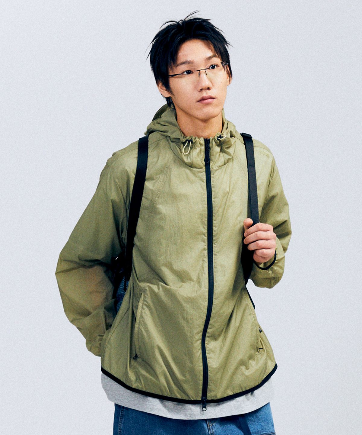 아웃도어 프로덕츠(OUTDOOR PRODUCTS) 라이트웨이트 후드 자켓 LIGHTWEIGHT HOODED JACKET