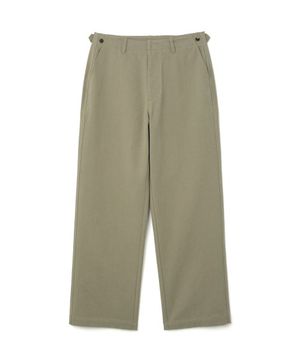 Tom Cotton Pants Beige