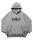 PIGMENT PRINTING BLUER TEAM HOODIE MELANGE CHARCOAL