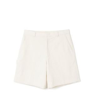 Hank Half Pants Corduroy Off White