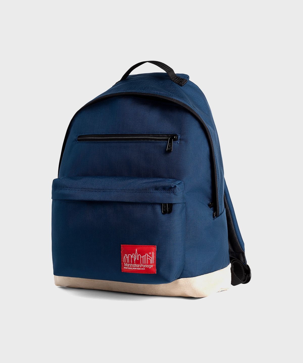 맨하탄 포티지(MANHATTAN PORTAGE) 1211 빅애플 백팩 L Navy 스웨이드