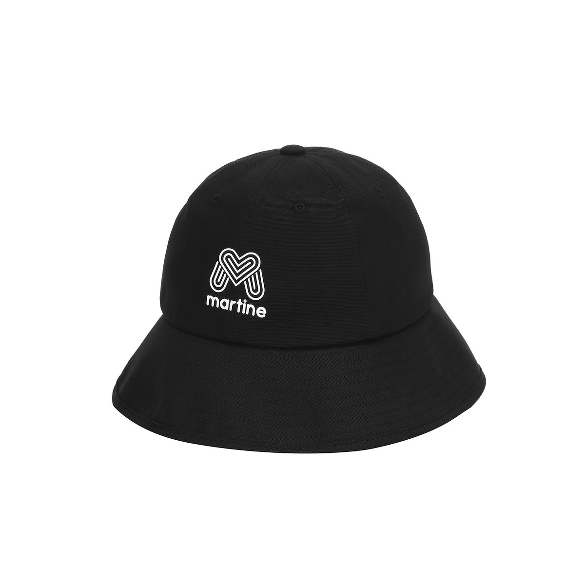 마틴골프(MARTINE GOLF) Back Velcro Bucket Hat_Black