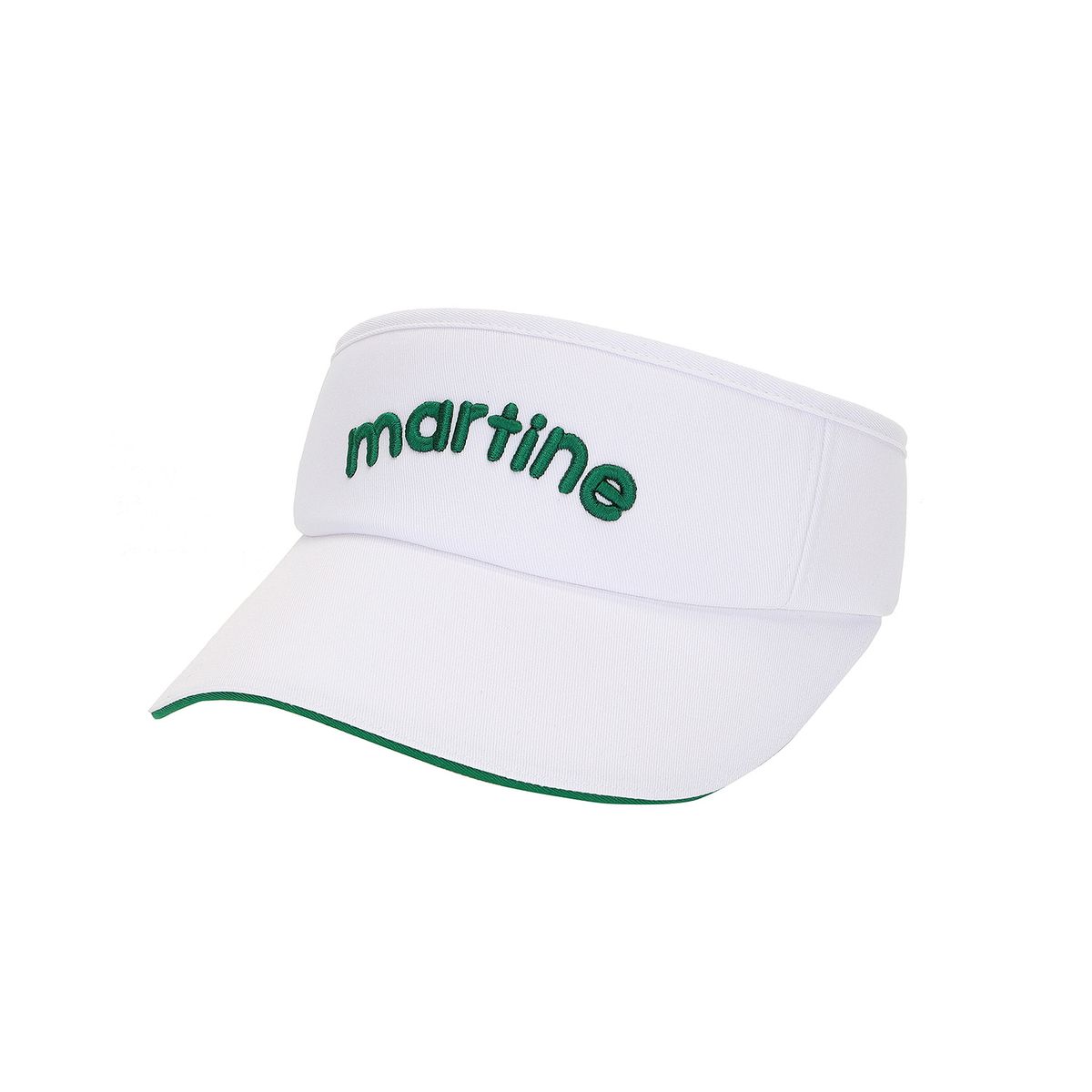 마틴골프(MARTINE GOLF) Basic Logo Sunvisor_White
