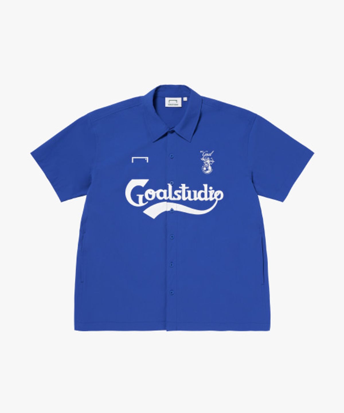 골스튜디오(GOALSTUDIO) FC VINTAGE SHIRT-BLUE