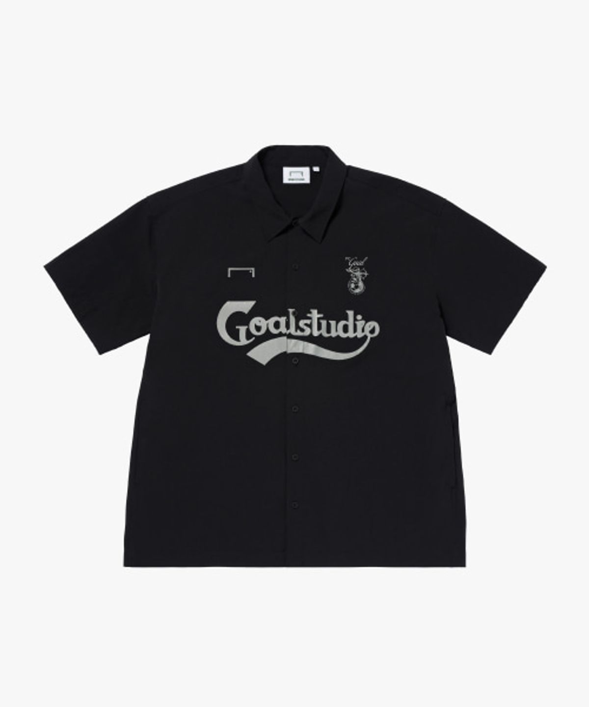 골스튜디오(GOALSTUDIO) FC VINTAGE SHIRT-BLACK