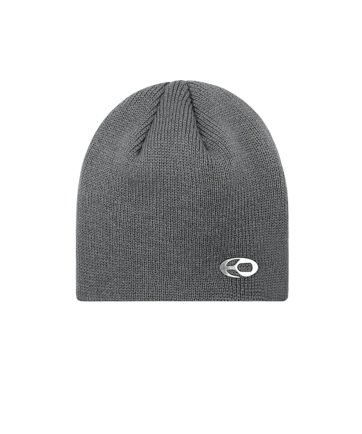 오픈야드(오와이)(OPENYARD(OY)) METAL LOGO BEANIE-GREY