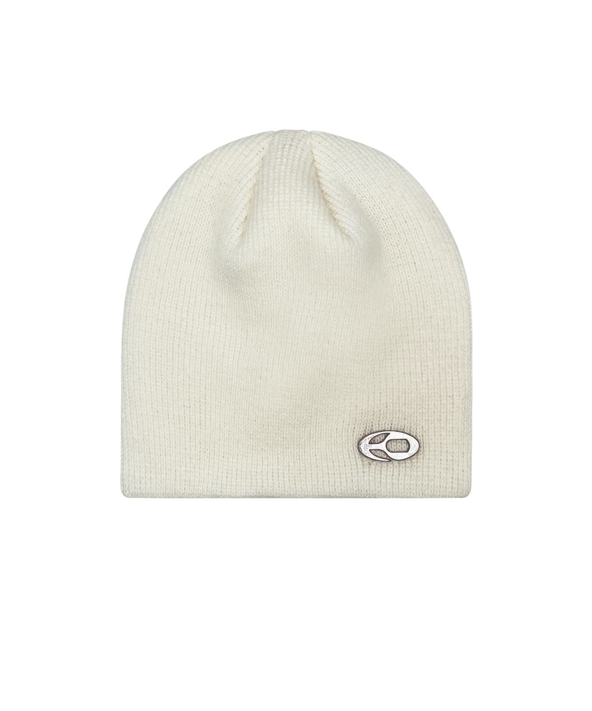 오픈야드(오와이)(OPENYARD(OY)) METAL LOGO BEANIE-IVORY