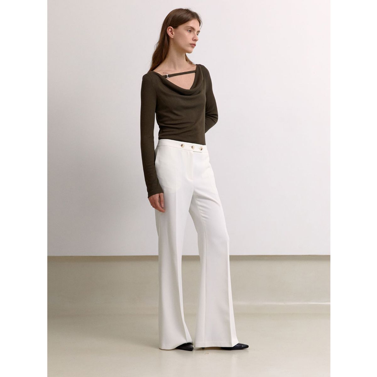 퍼블리카엑스(PUBLICKA X) MAJORELLE PANTS WHITE