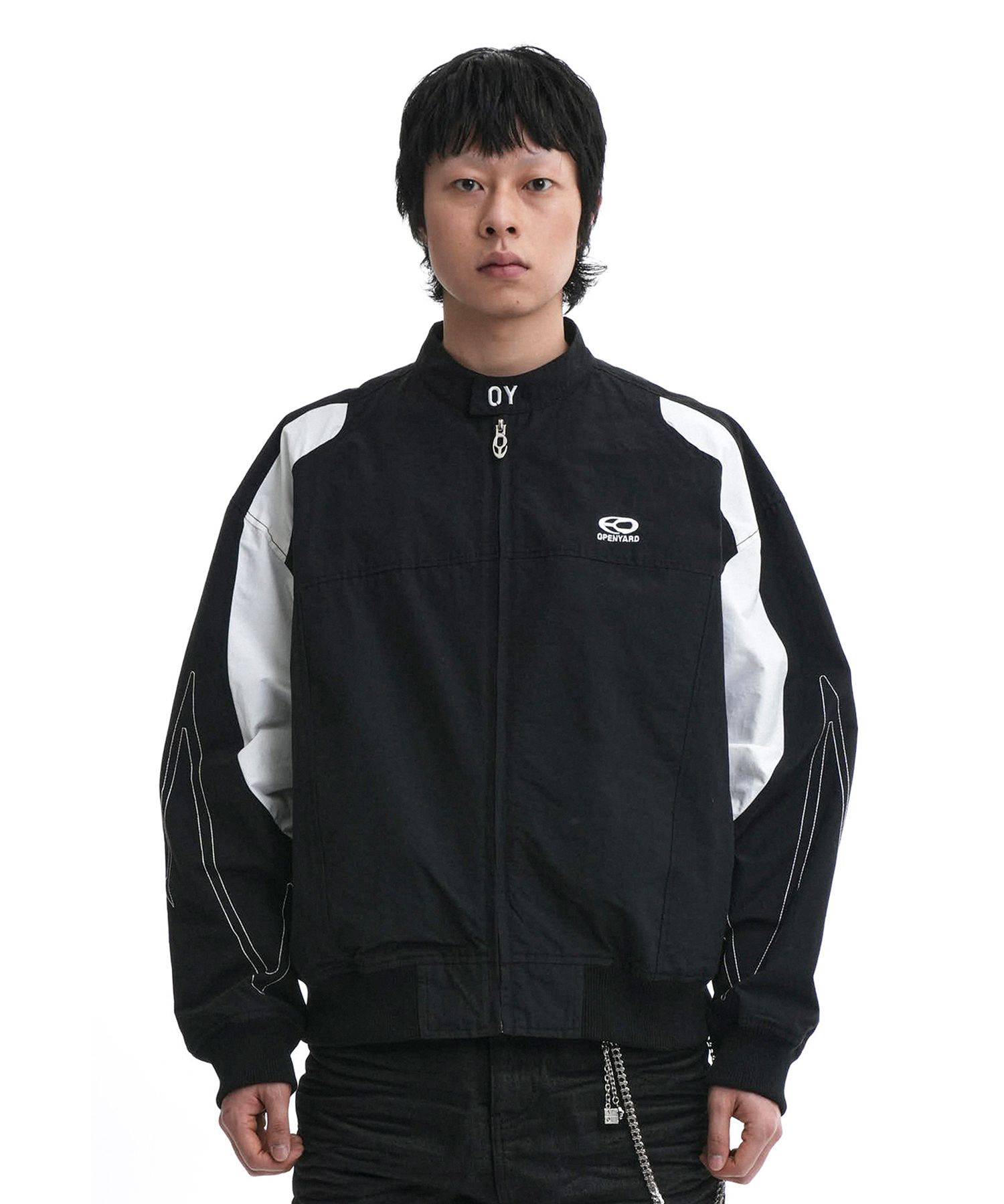 ★OY★S.R BIKER JACKET-BLACK★正規品/韓国直送料込/人気 MUSINSA | OY SR BIKER JACKET-BLACK