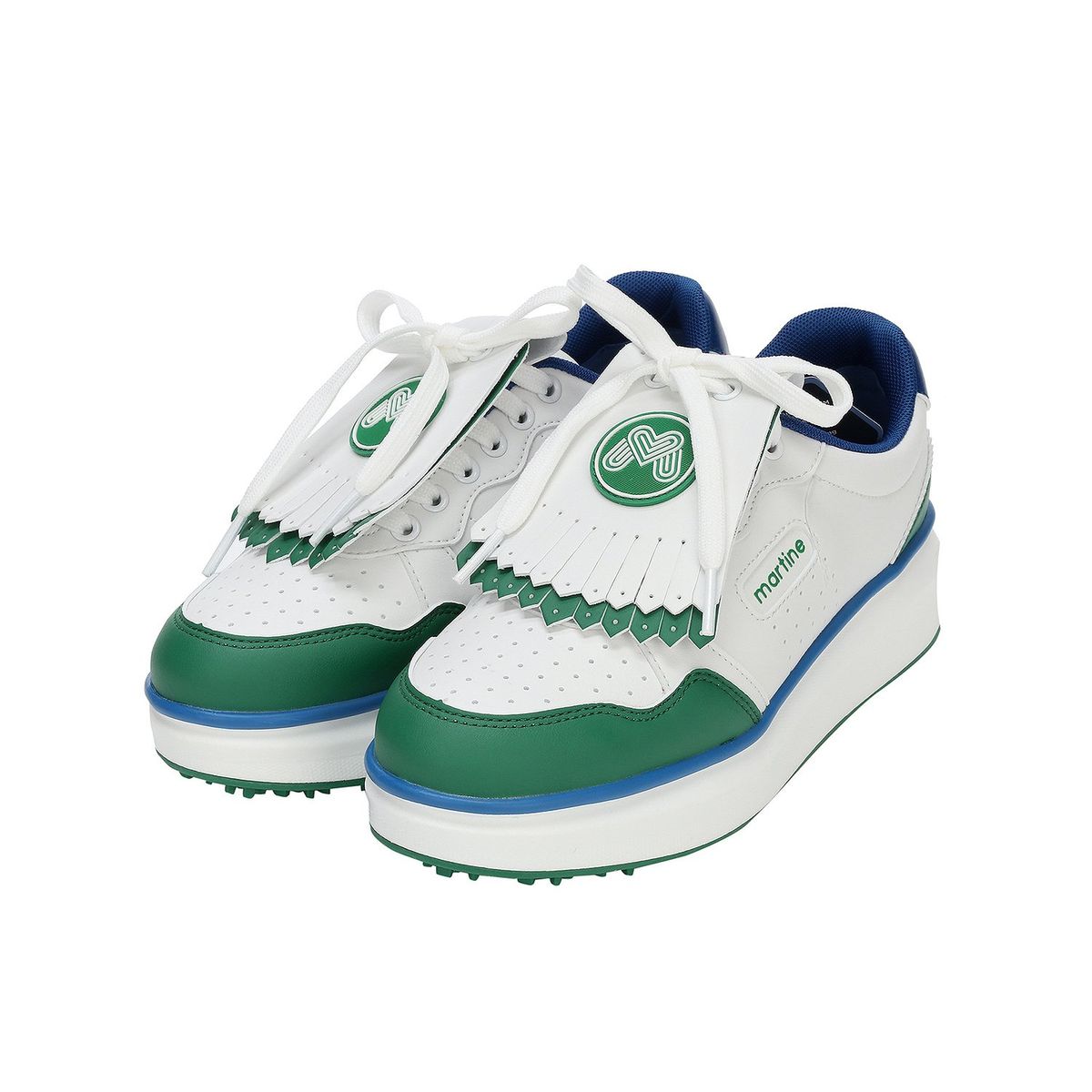 마틴골프(MARTINE GOLF) Color Tassel Spikeless Sneakers_Green
