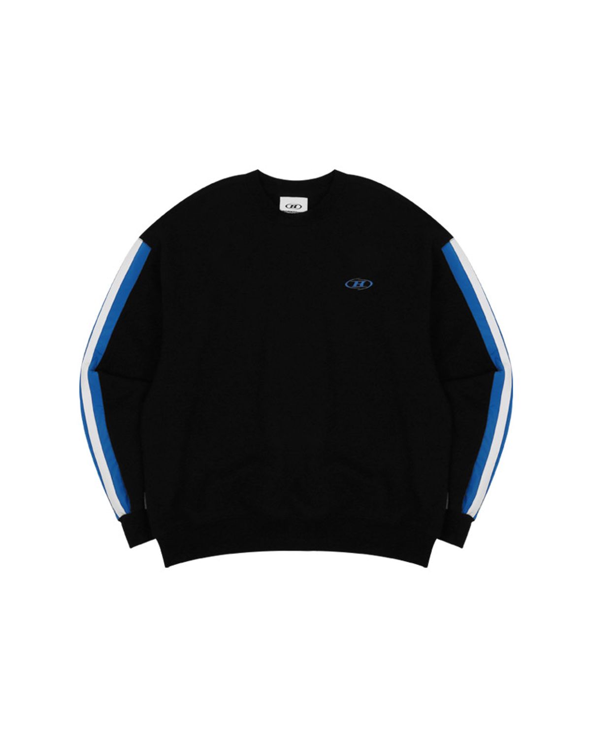 본투윈(BORN TO WIN) SYMBOL B BLOCK LINE SWEATSHIRTS [BLACK]