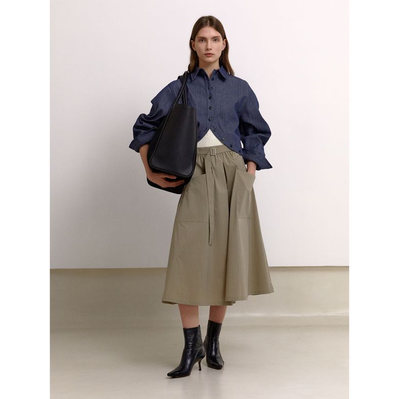 HENRYK SHIRT NAVY DENIM