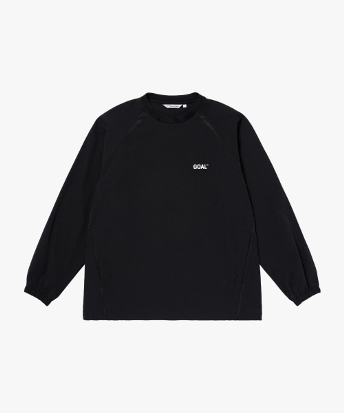 골스튜디오(GOALSTUDIO) AIR THROUGH GOAL WIND PULLOVER-BLACK