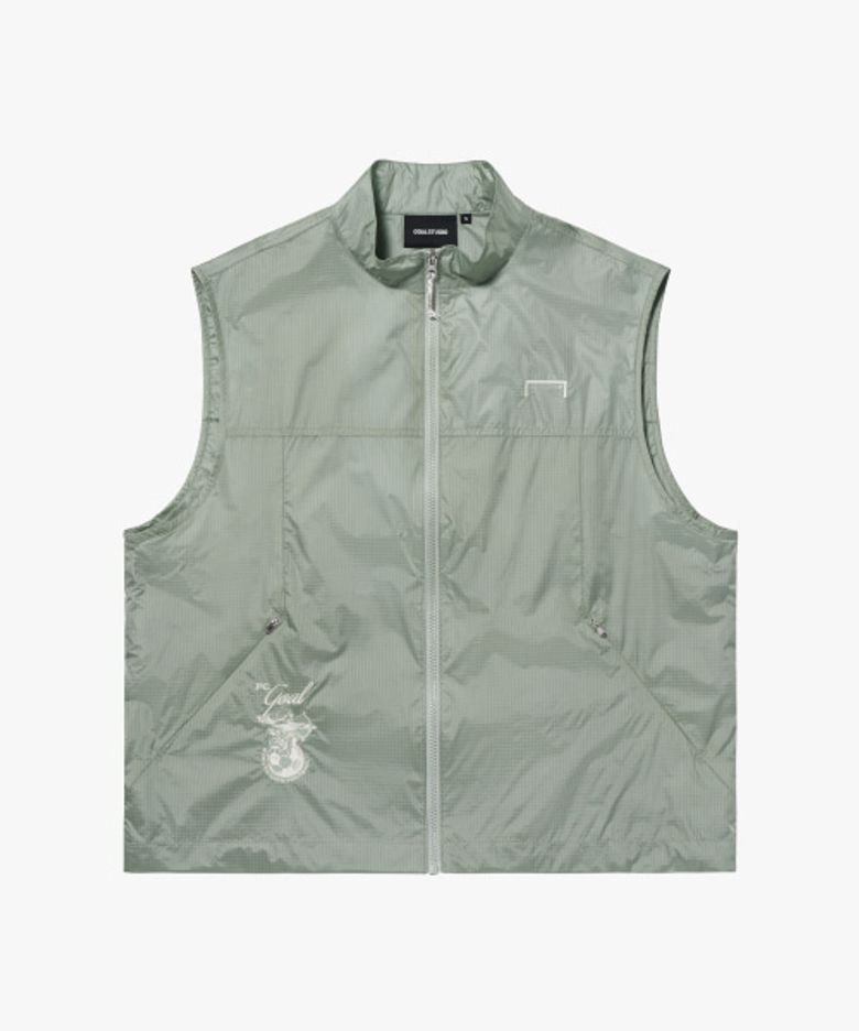 FC GLOW RIPSTOP VEST-MINT