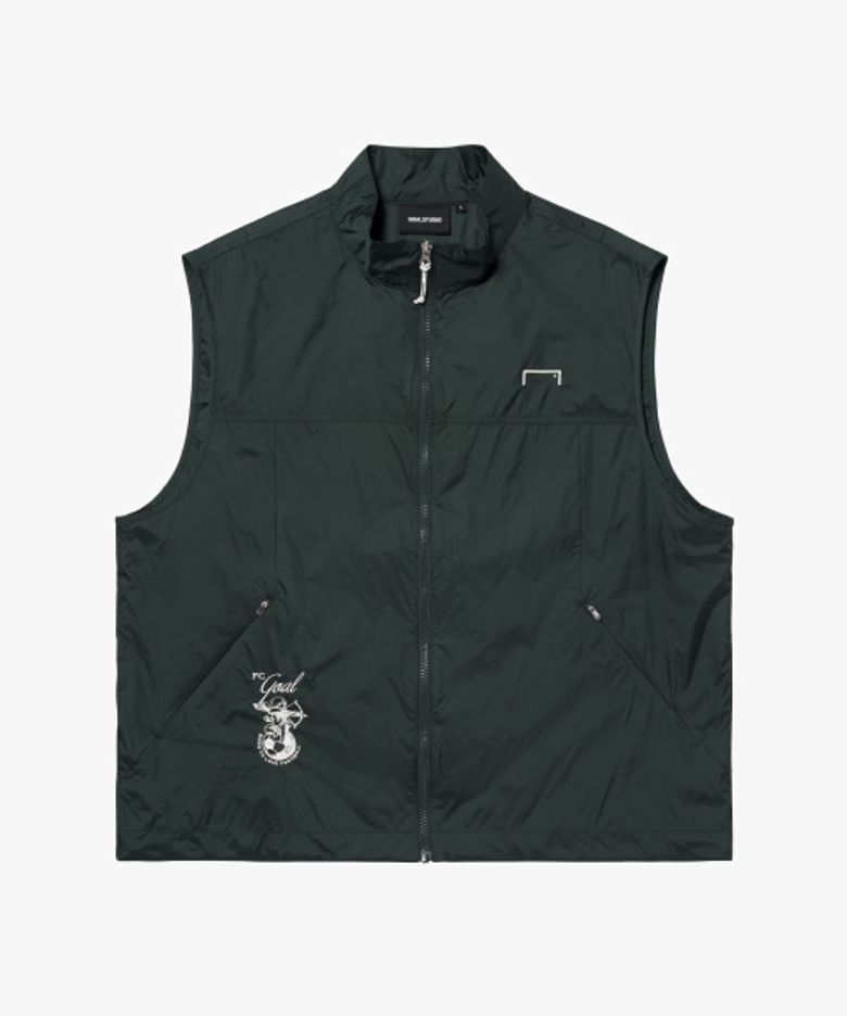 FC GLOW RIPSTOP VEST-GREEN