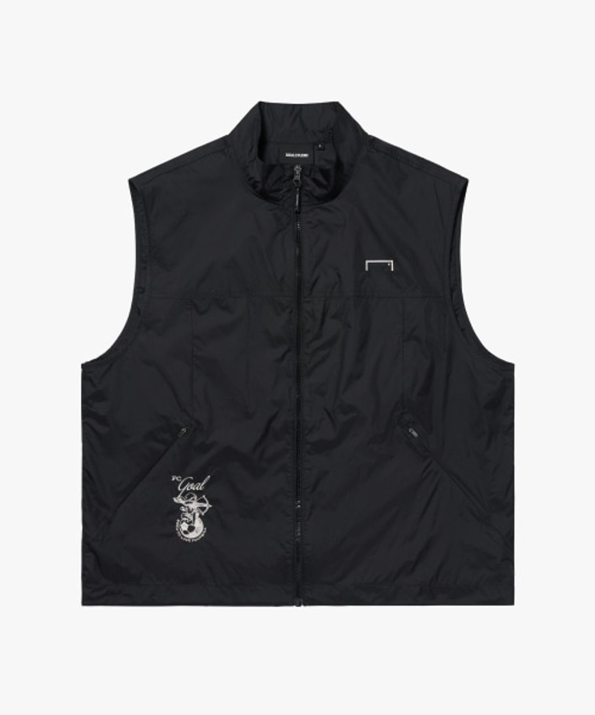 골스튜디오(GOALSTUDIO) FC GLOW RIPSTOP VEST-BLACK