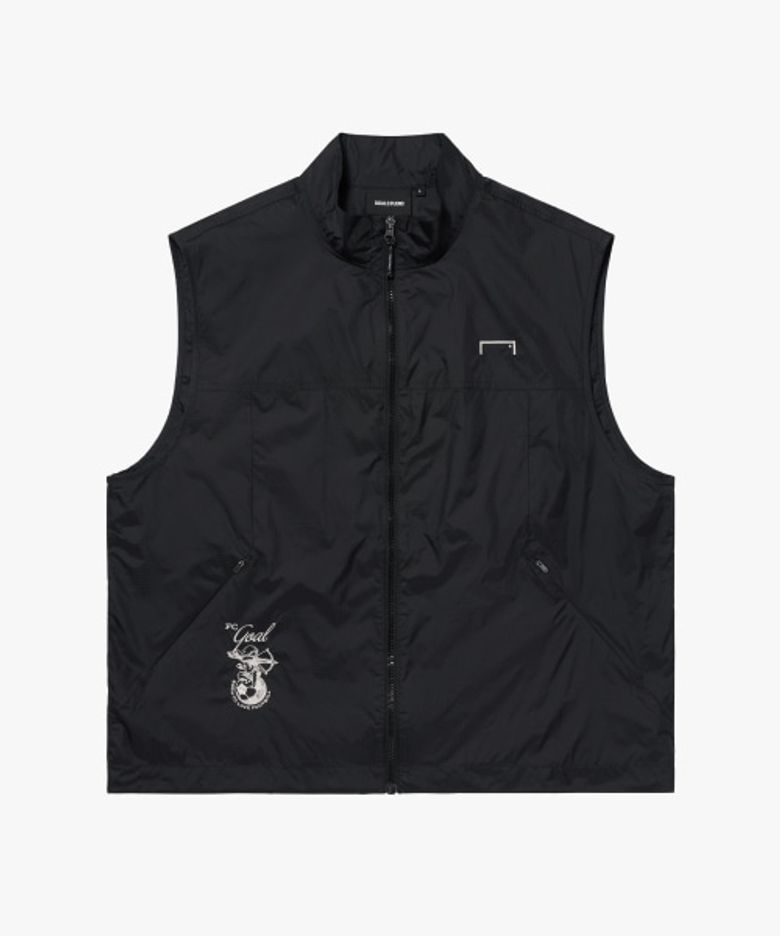 FC GLOW RIPSTOP VEST-BLACK