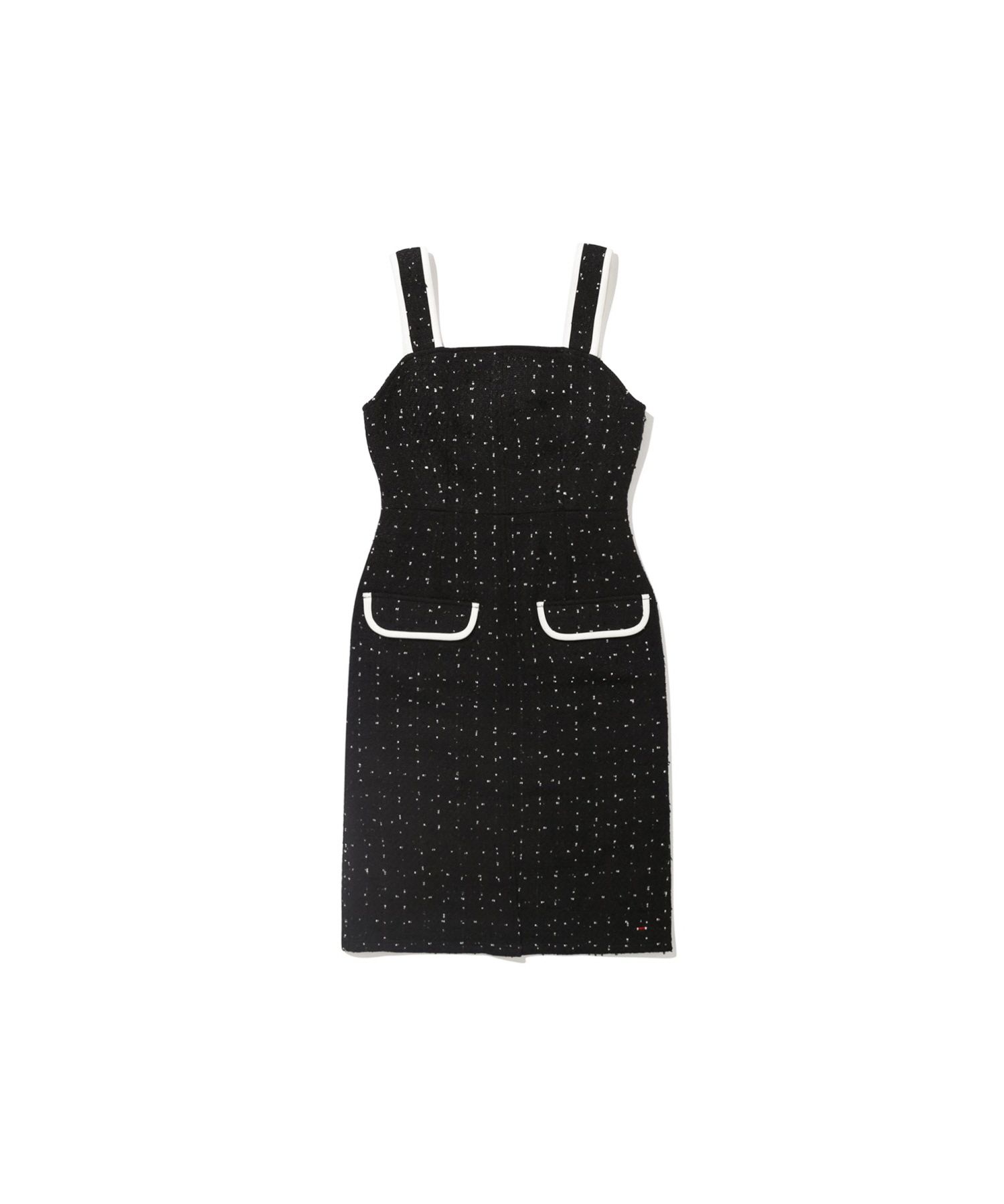 【ROMANTIC CROWN】送料・関税込★PURE TWEED DRESS MUSINSA公式 | ROMANTIC CROWN Outlet PURE TWEED DRESS-BLACK