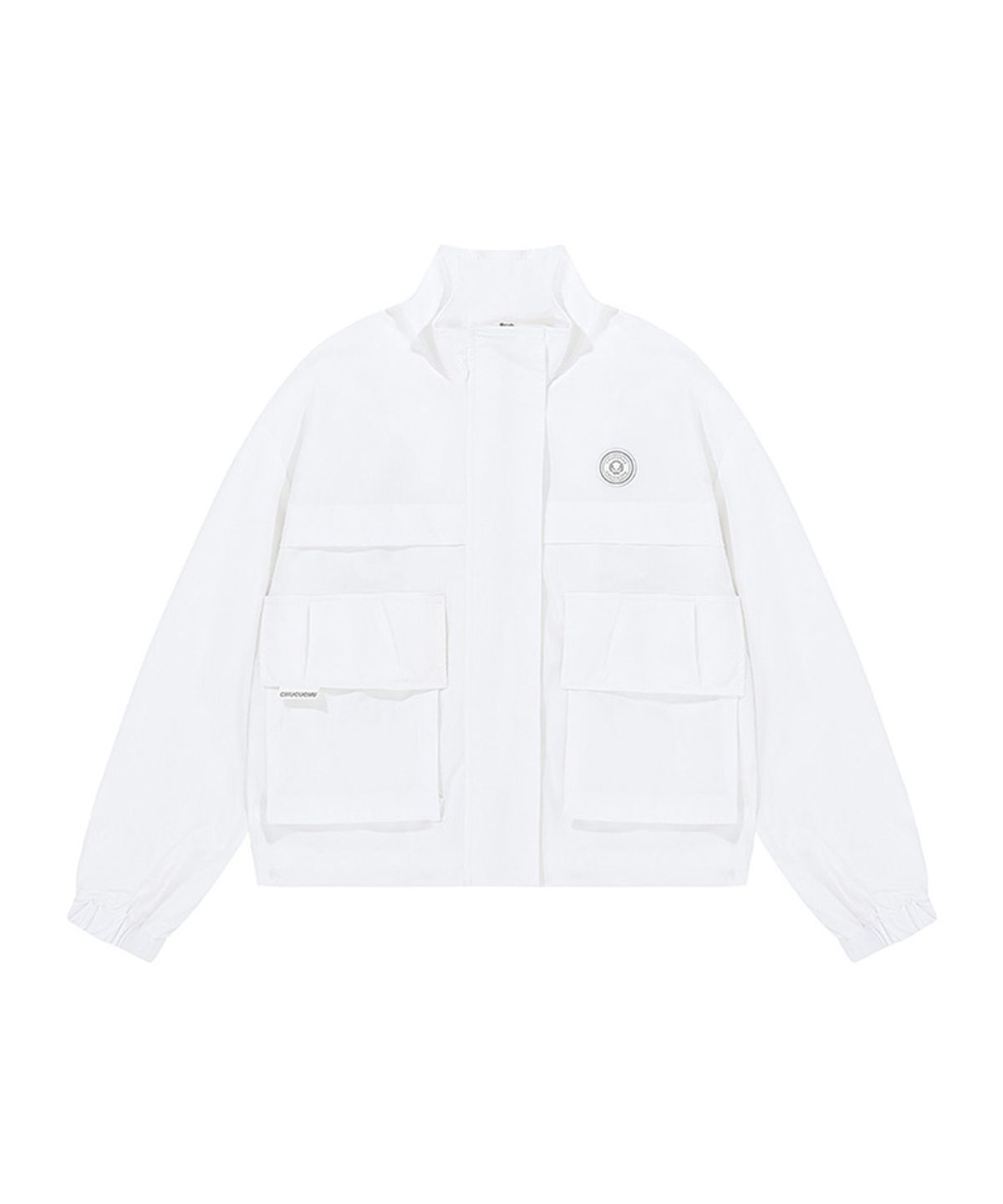 츄쿠츄(CHUCUCHU) C23S-JP011W 시크 볼륨 아우터 (White)