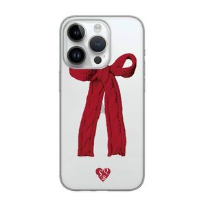 레드니트리본 클리어케이스