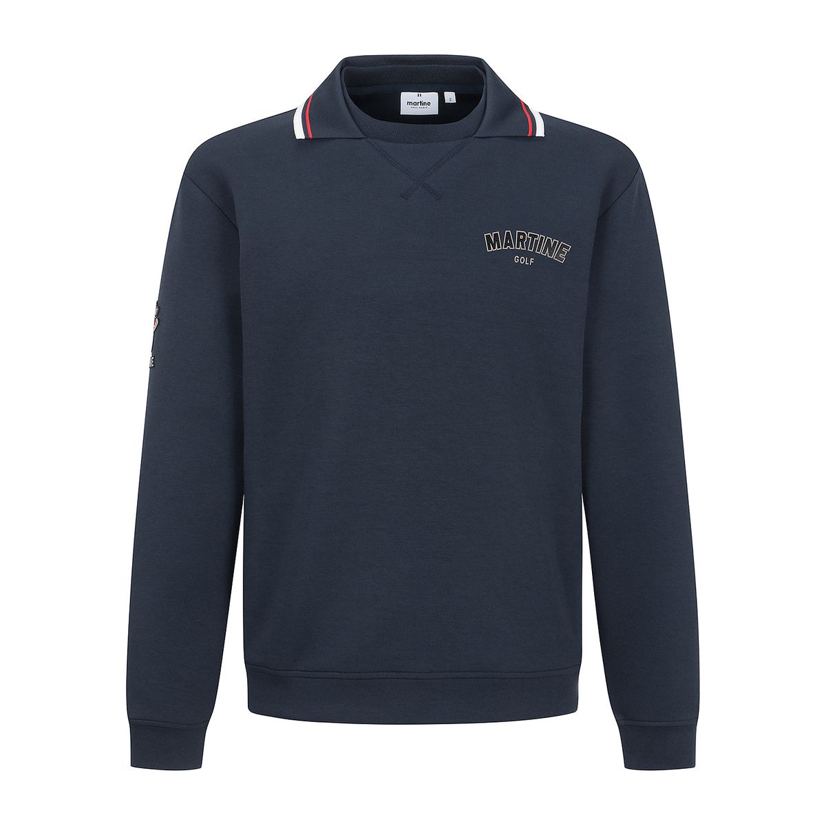 마틴골프(MARTINE GOLF) Collaboration Sweat Shirts_Navy (Men)