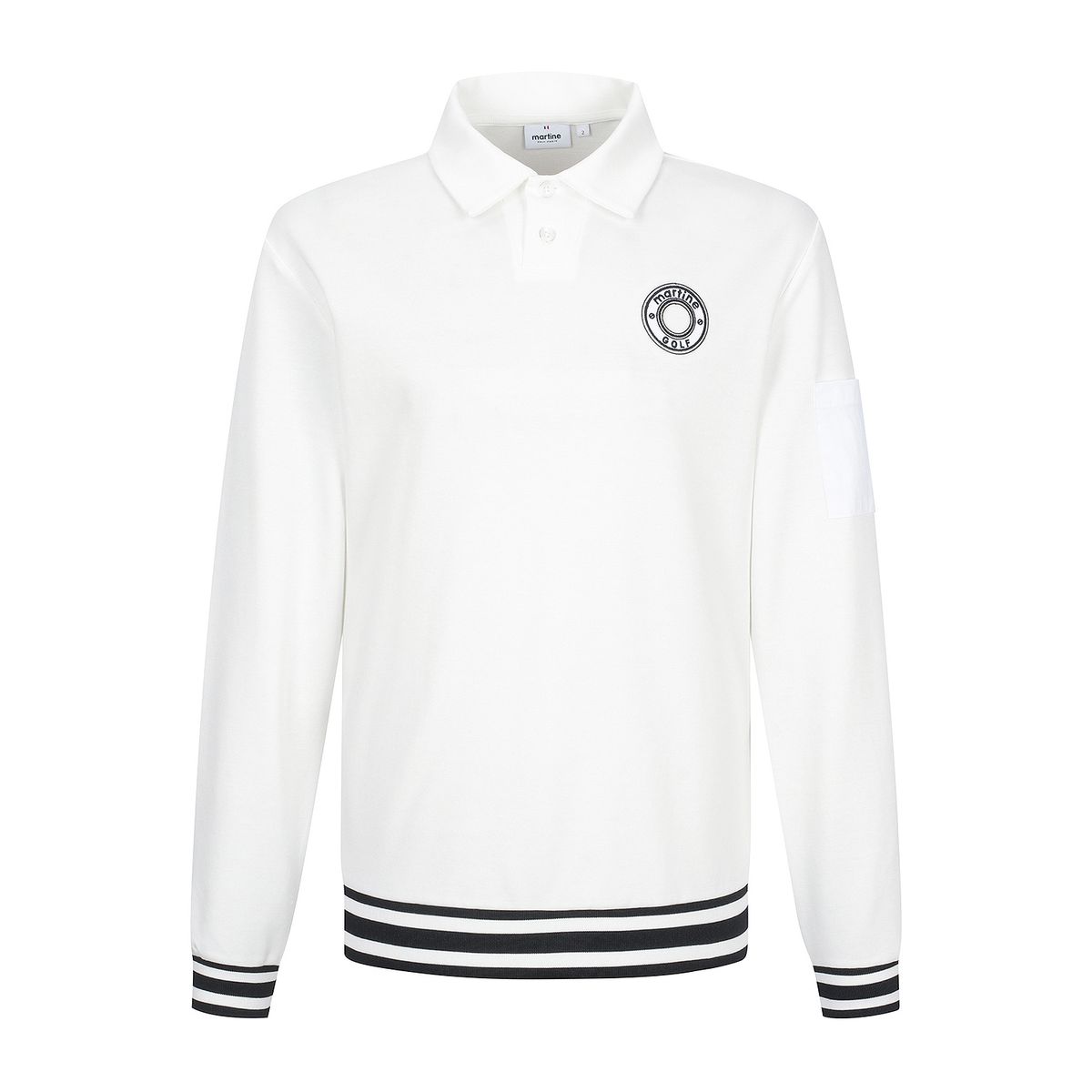 마틴골프(MARTINE GOLF) Blouson Polo Shirts_O/White (Men)