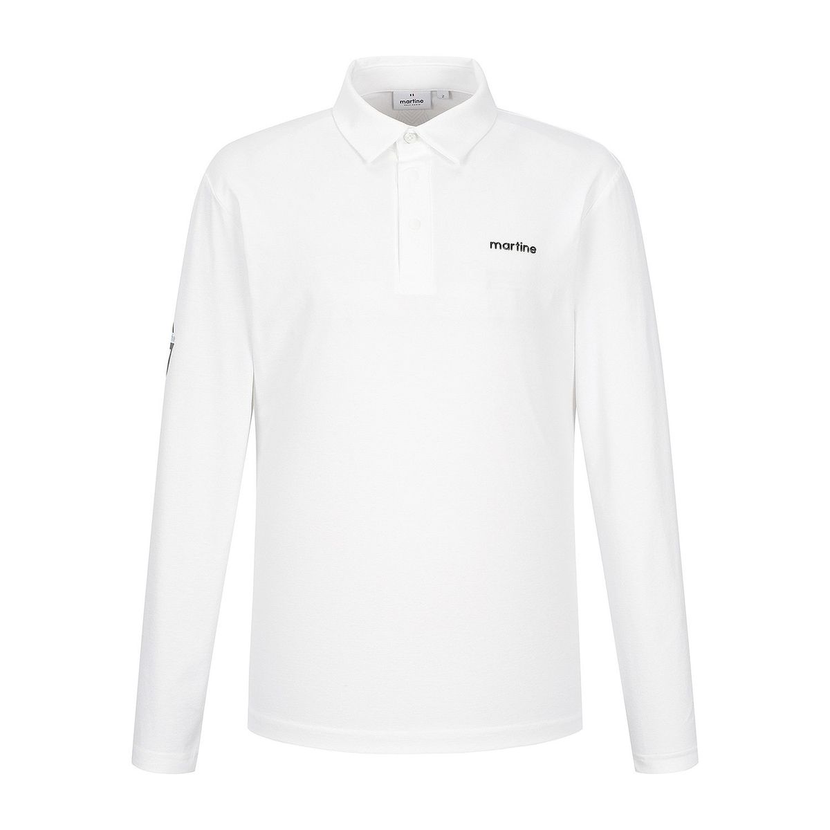 마틴골프(MARTINE GOLF) Argyle Print Polo Shirts_O/White (Men)