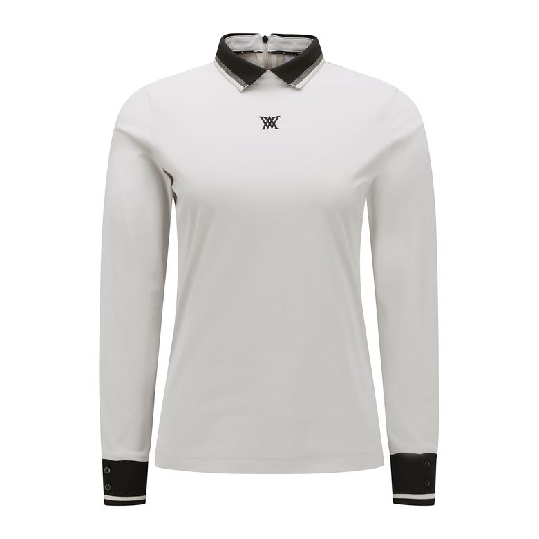 WOMEN CUFFS POINT LONG T-SHIRT _LE