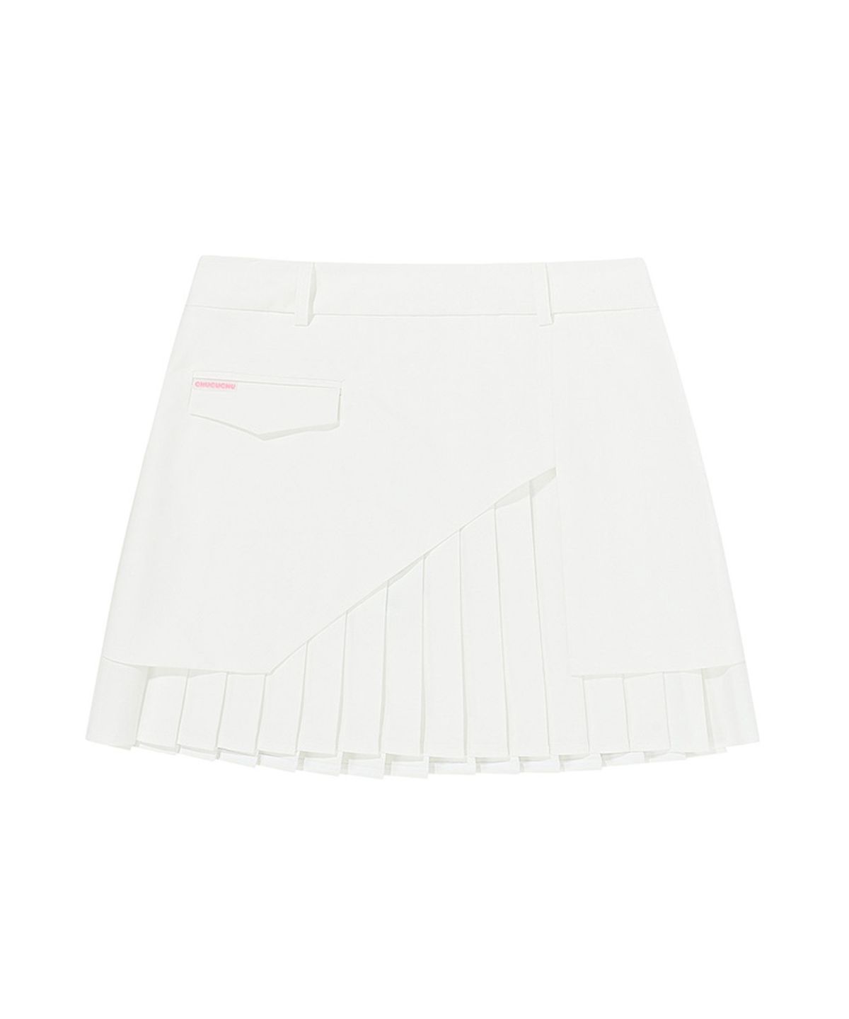 츄쿠츄(CHUCUCHU) C23S-SK010W 우븐 스커트 (White)