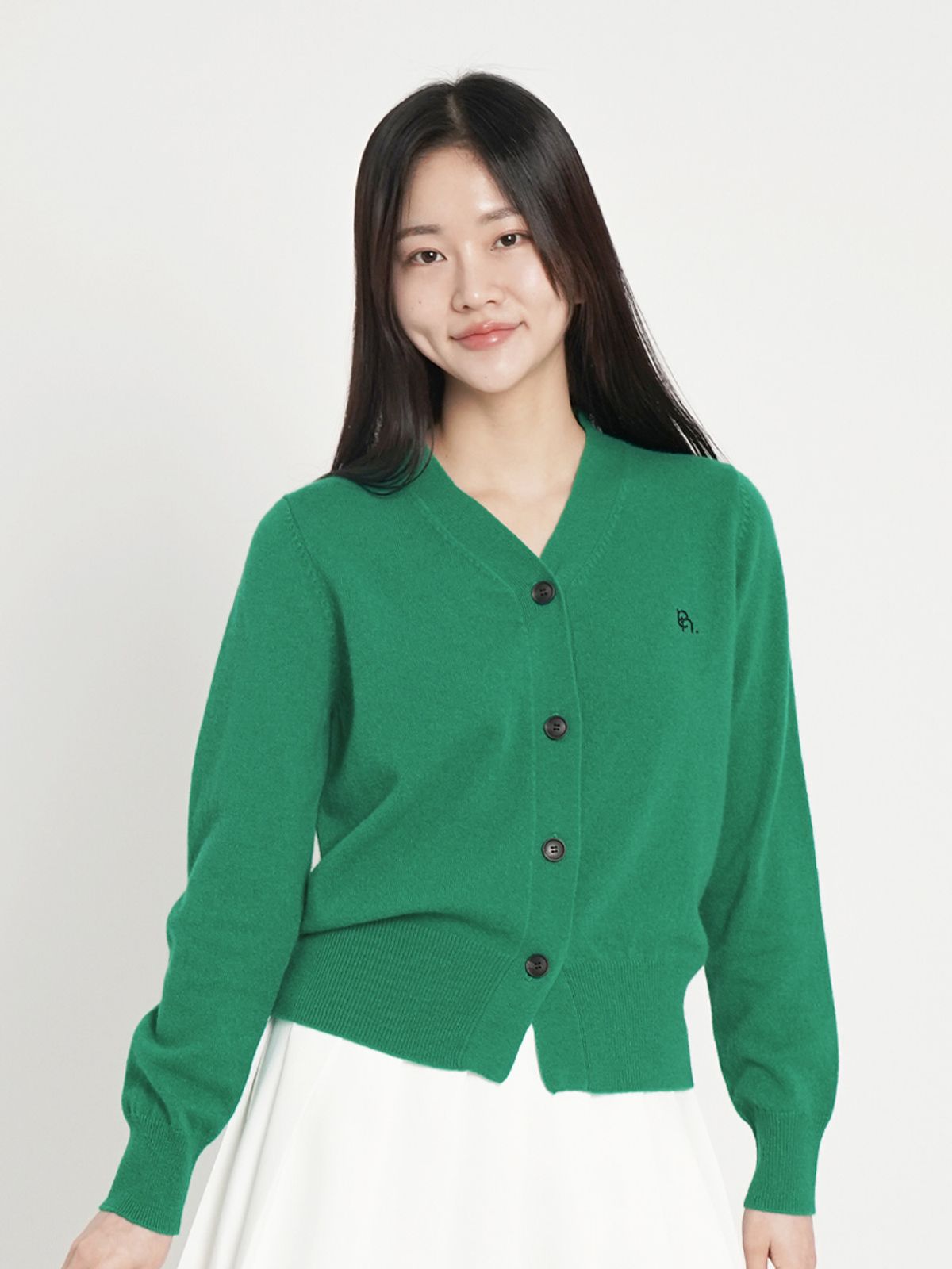 니티나(NITINA) 베이직 WOOL 가디건 GR