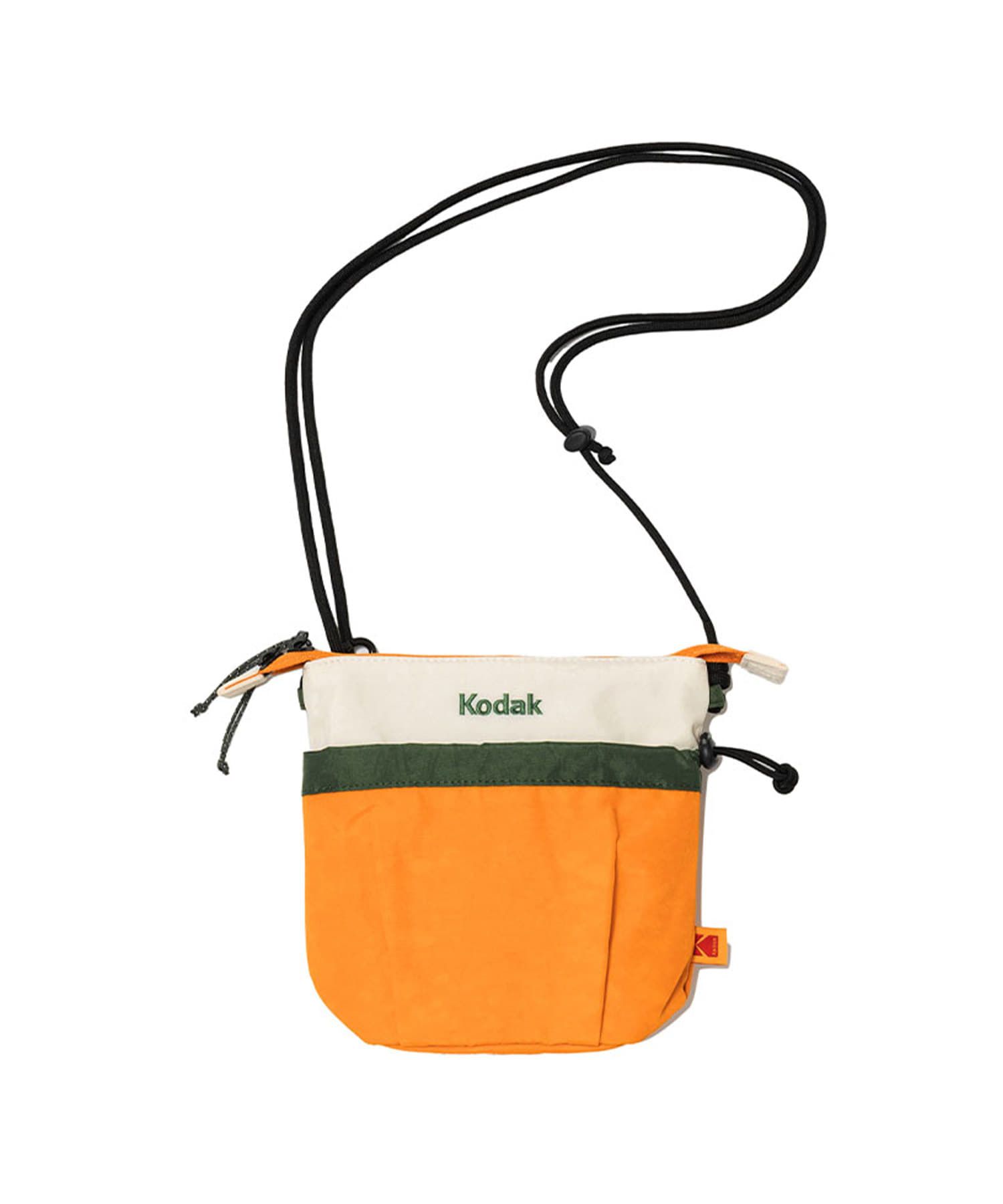 MUSINSA | KODAK Hardy String Mini Crossbody Bag ORANGE
