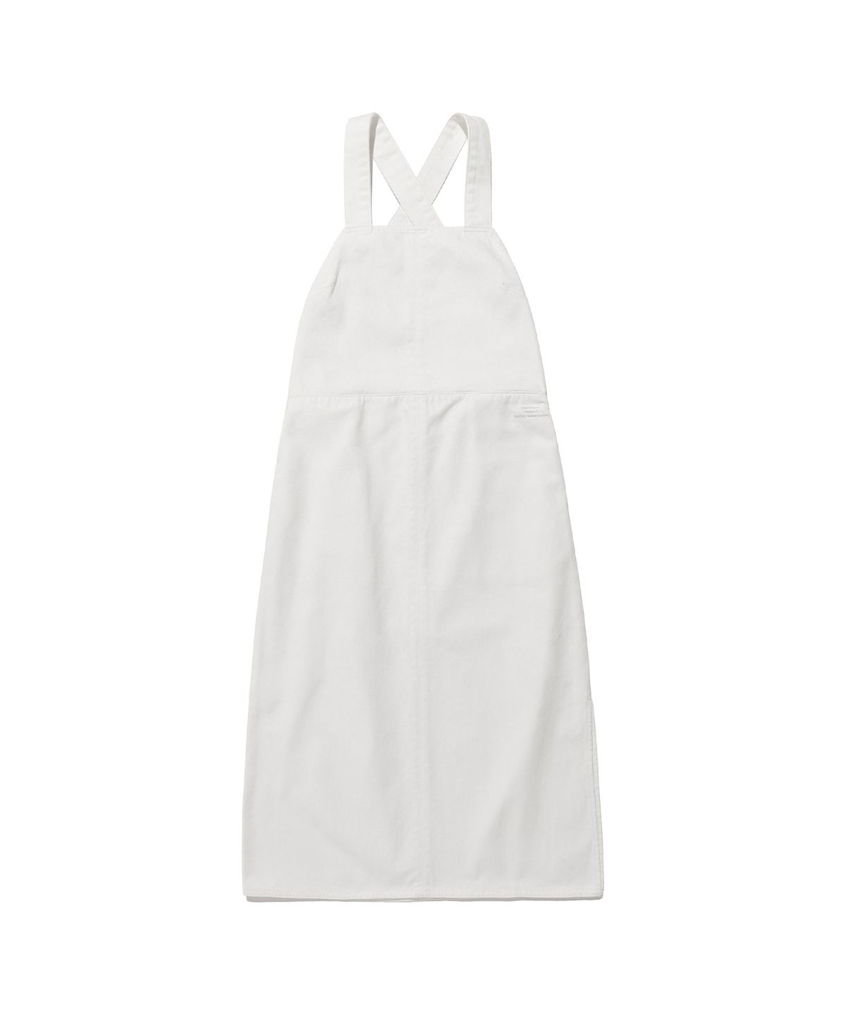 나이스고스트클럽(NICEGHOSTCLUB) FFATS APRON WASHED DRESS_WHITE(NG2ESUW390A)