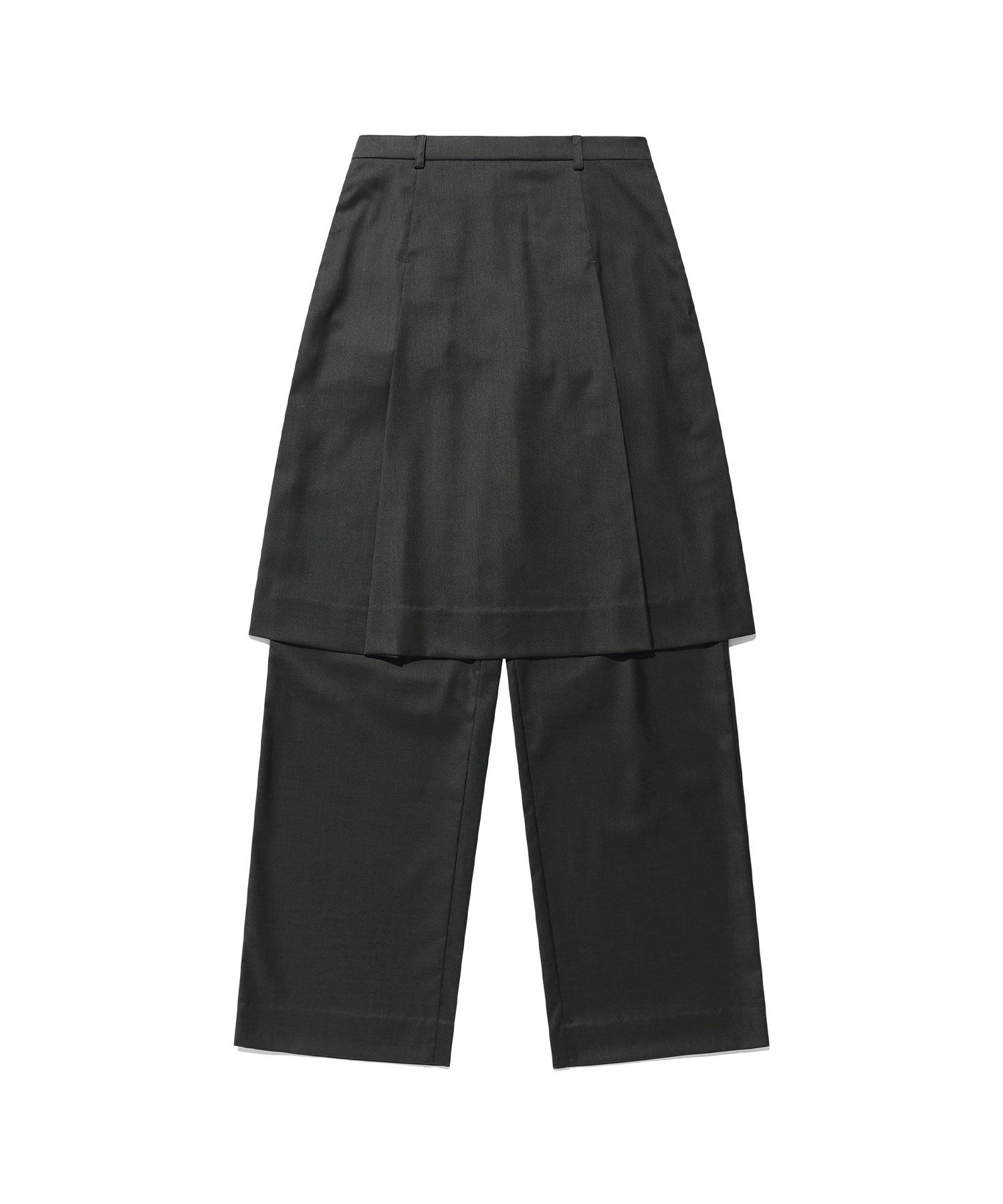 MUSINSA | NICE GHOST CLUB FFATS PLEATS LAYERED SKIRT